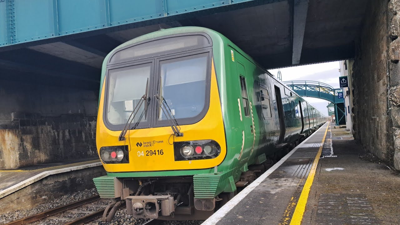 Journey Onboard IE 29000 Class Sets 29009+29016 Working B921 Six Nations Special- Dublin Connolly