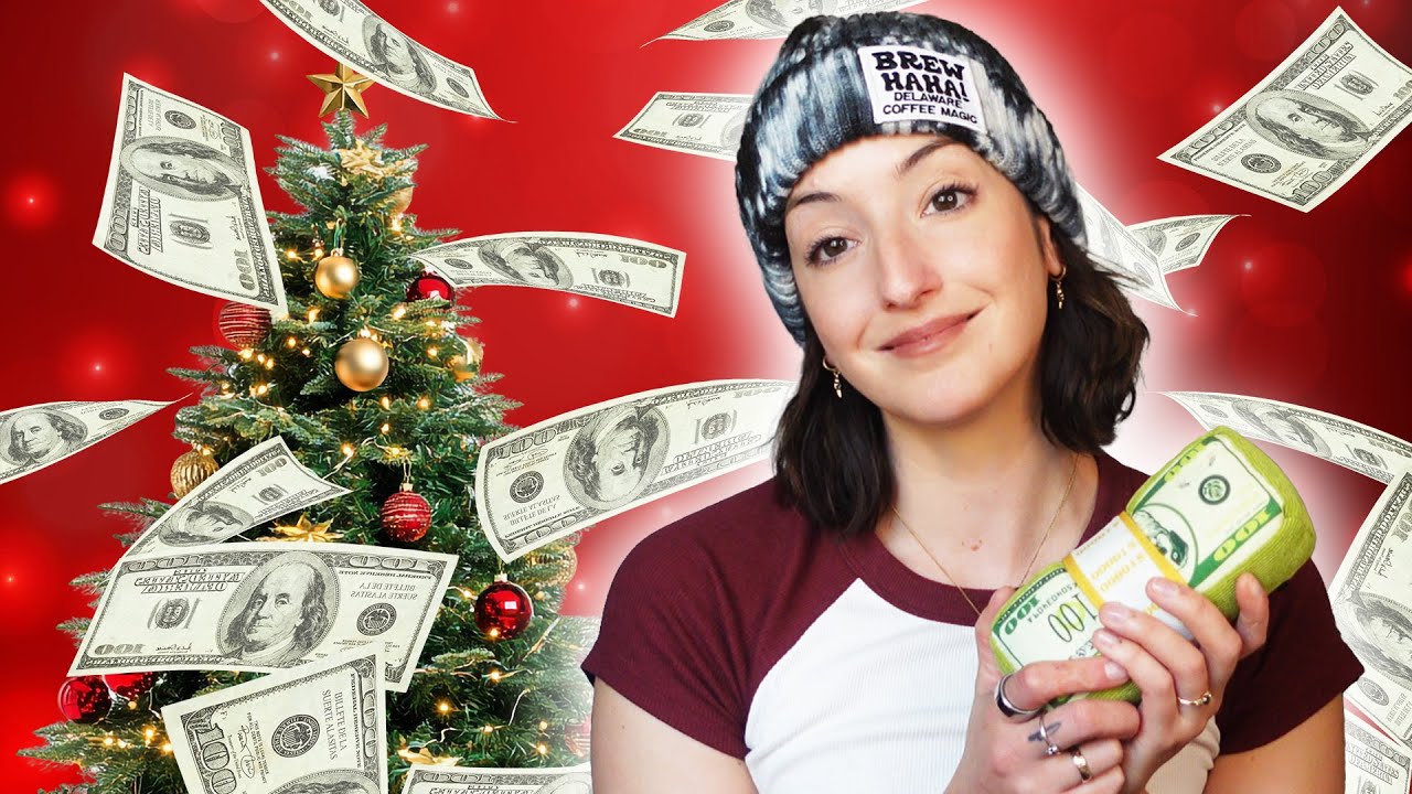 all i want for christmas is... money.
