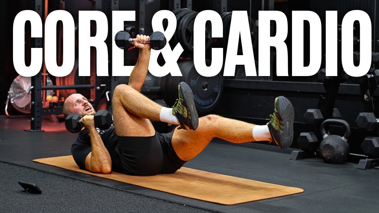ABS, CORE & CARDIO WORKOUT | 12 Min Full Body Dumbbell Workout | TUFFCORE Fitness