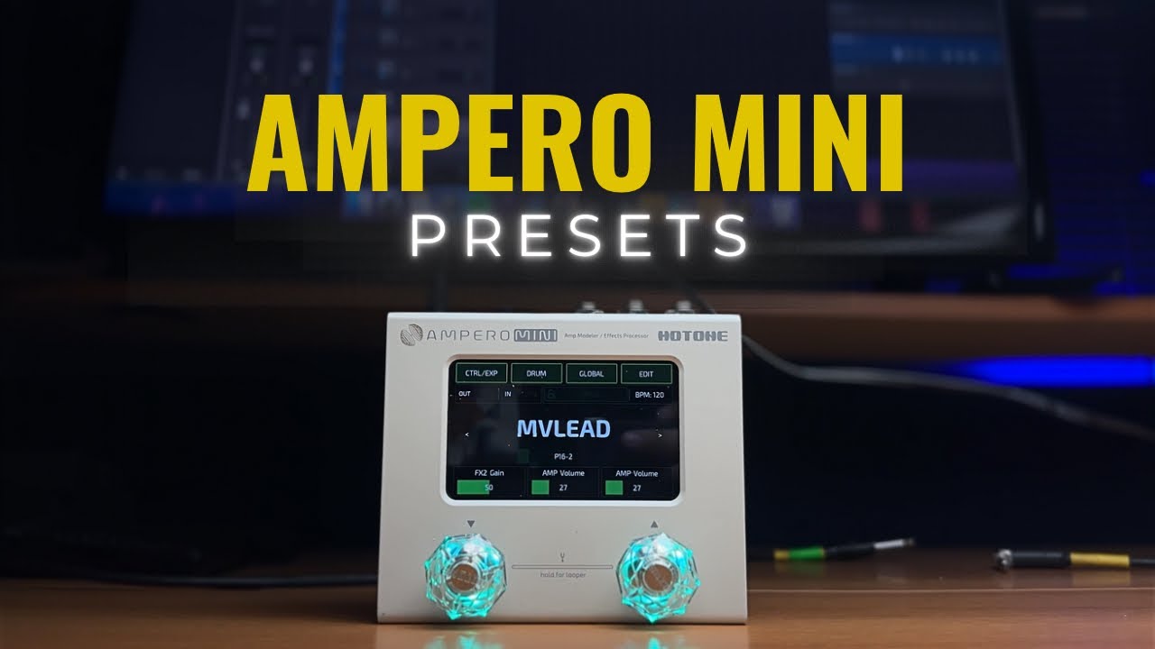 AMPERO MINI // MINI NO TAMANHO E GRANDE NO SOM