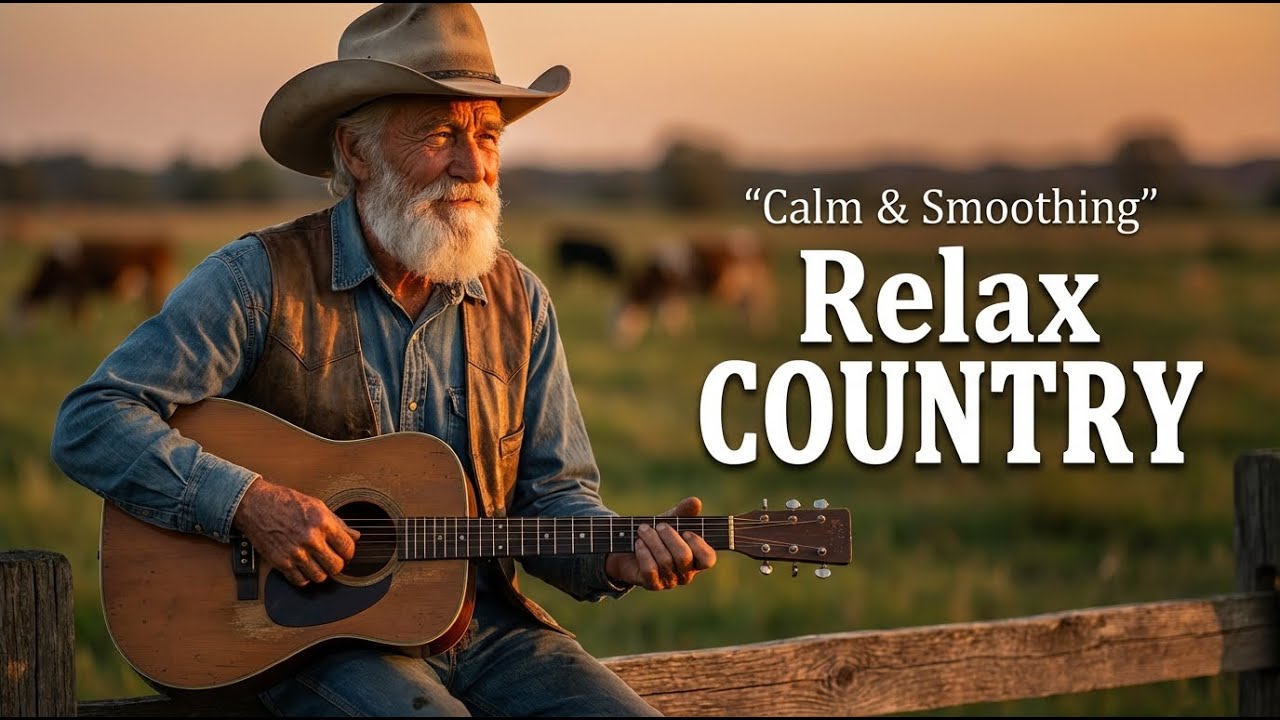 Calm Country Background Playlist 🤠🎶 | Relaxing Music for Work, Study & Daily Life