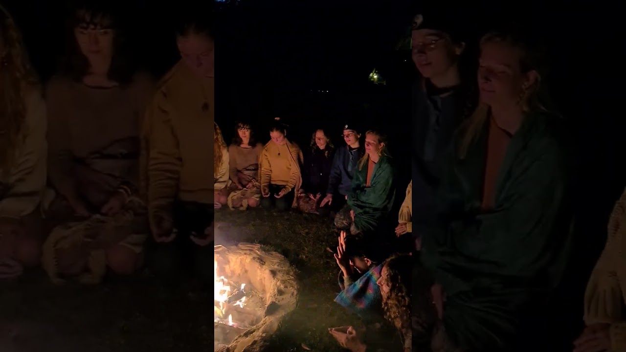 Fire Ceremony in Peru