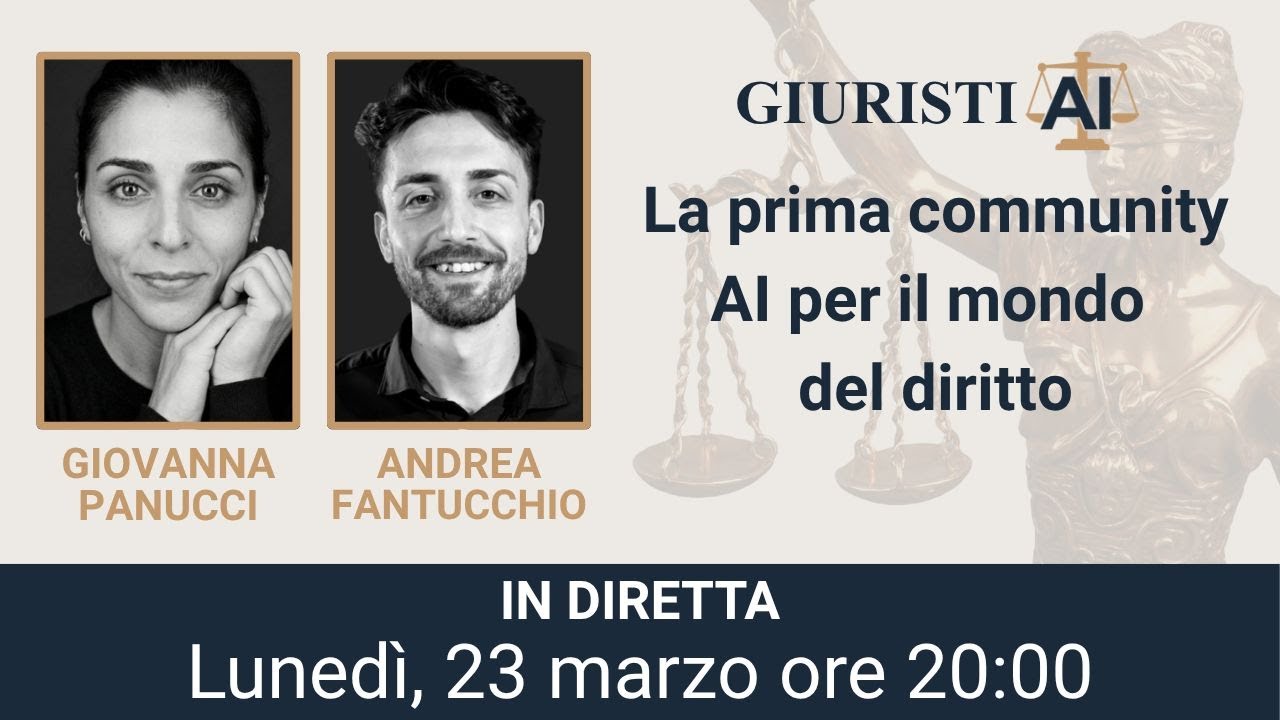 Nasce Giuristi AI: la prima community per i professionisti del diritto