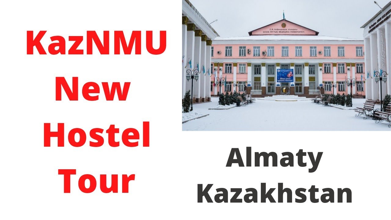 Kazakh national medical university Kazakhstan hostel tour 🇰🇿 || Medico hostel