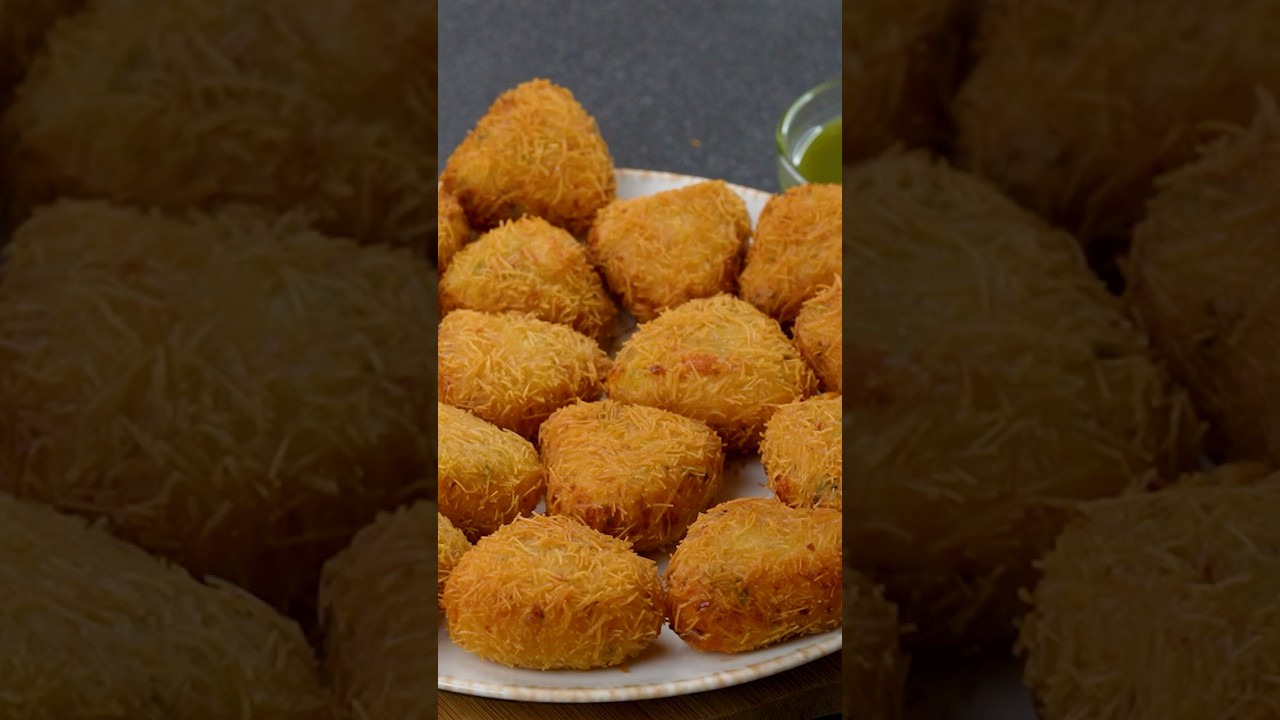 Aloo Triangle Nuggets | Easy & Crispy Aloo Nuggets #nuggets #recipe #food #eveningsnacks #tiffin