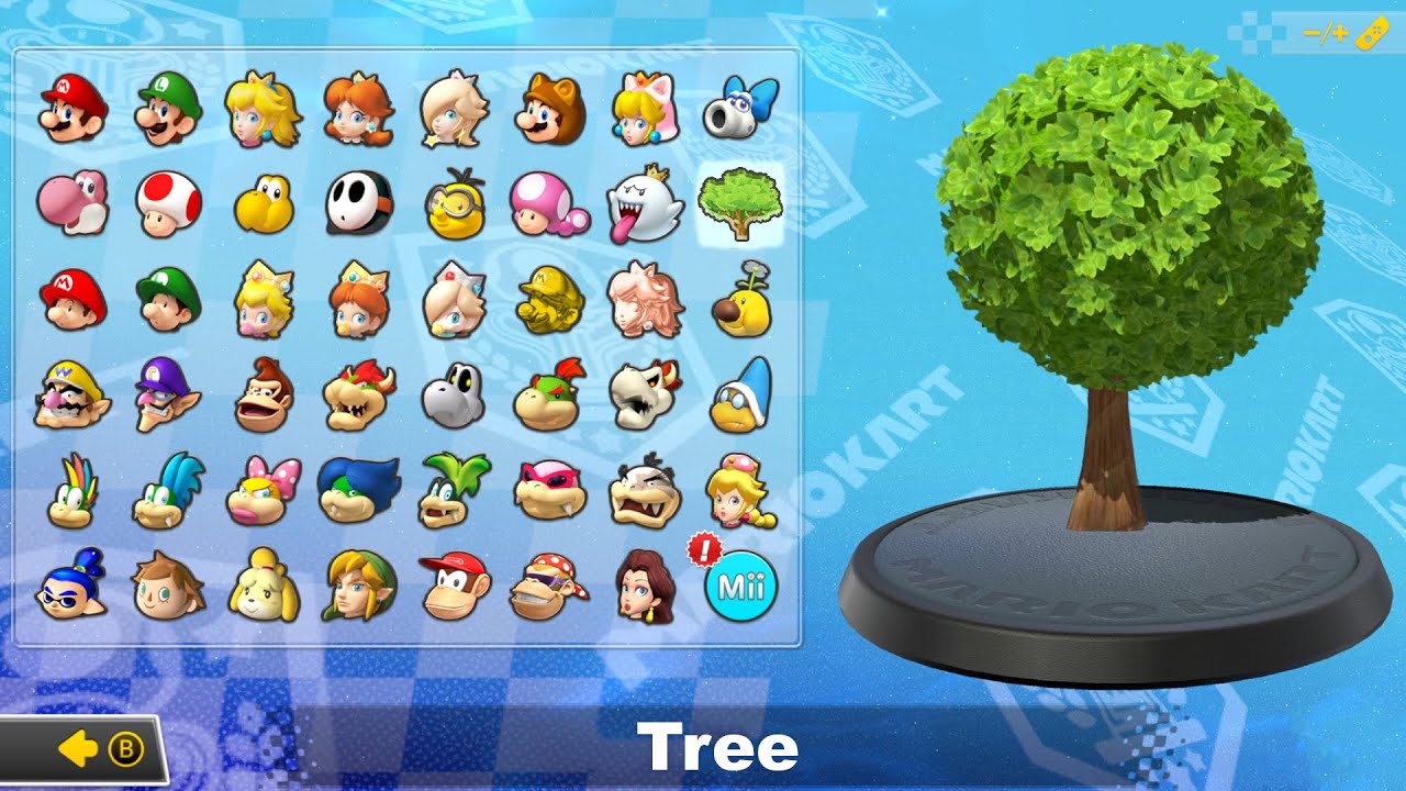 What if you play a Tree in Mario Kart 8 Deluxe (DLC Cup)