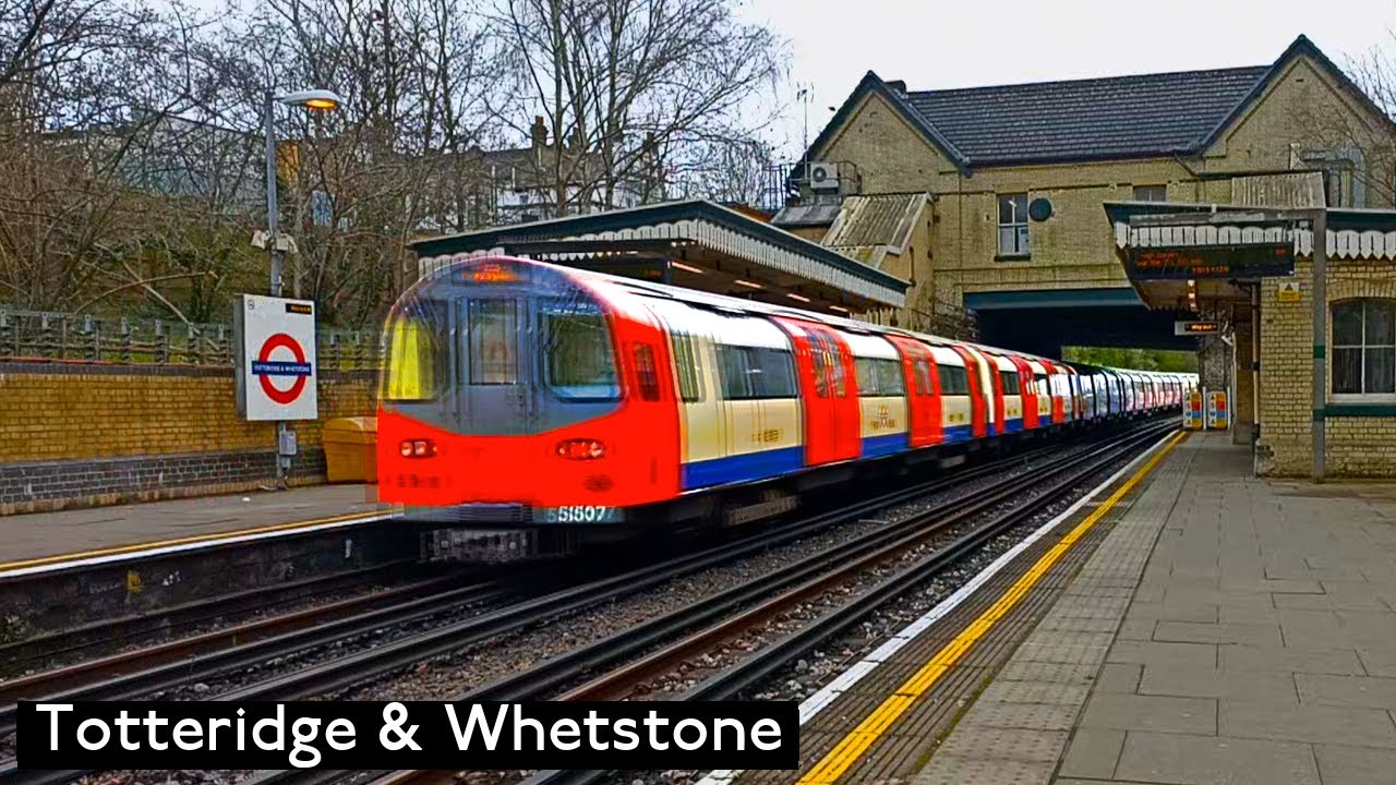 Totteridge & Whetstone | Северная линия : Лондонский метрополитен ( 1995 Tube Stock )
