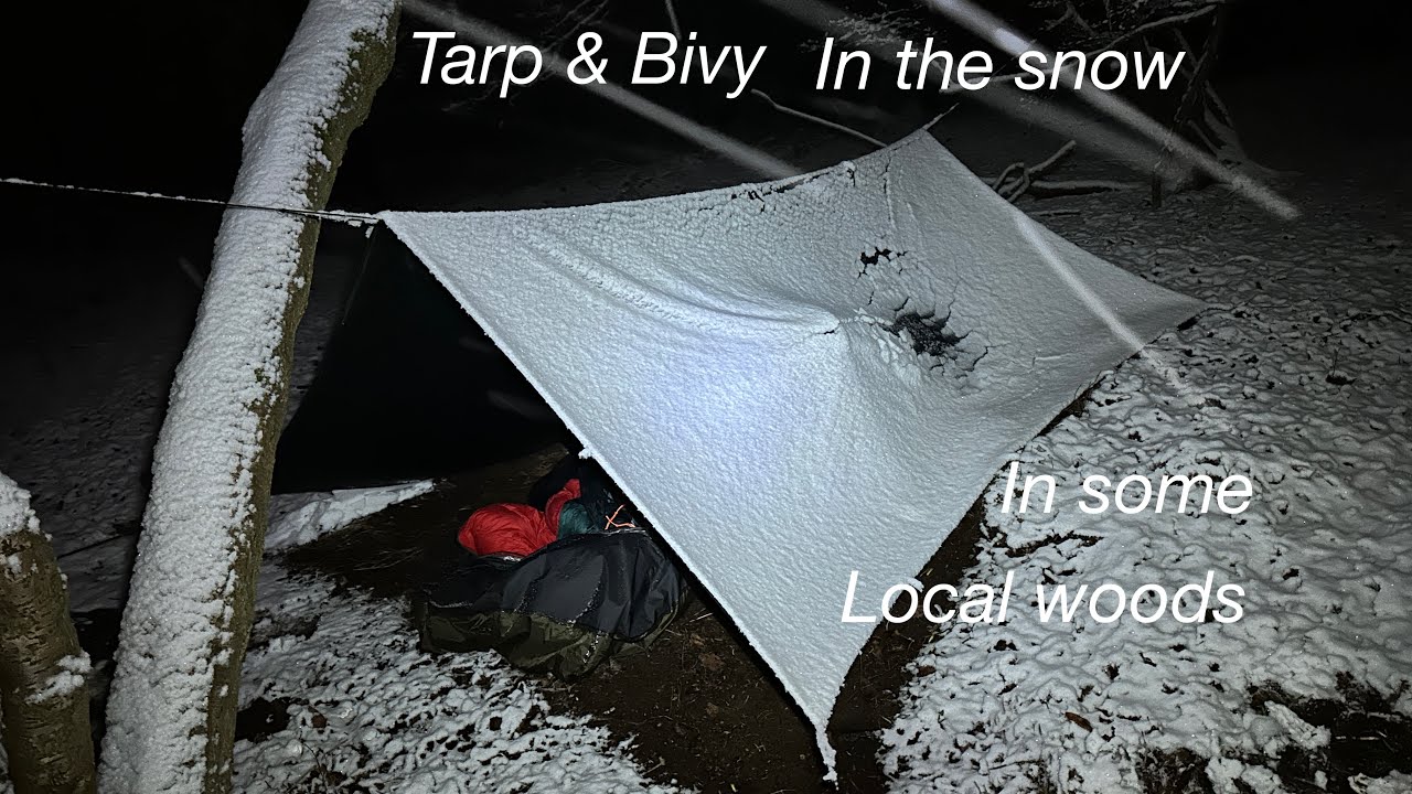 Tarp & Bivy in the snow
