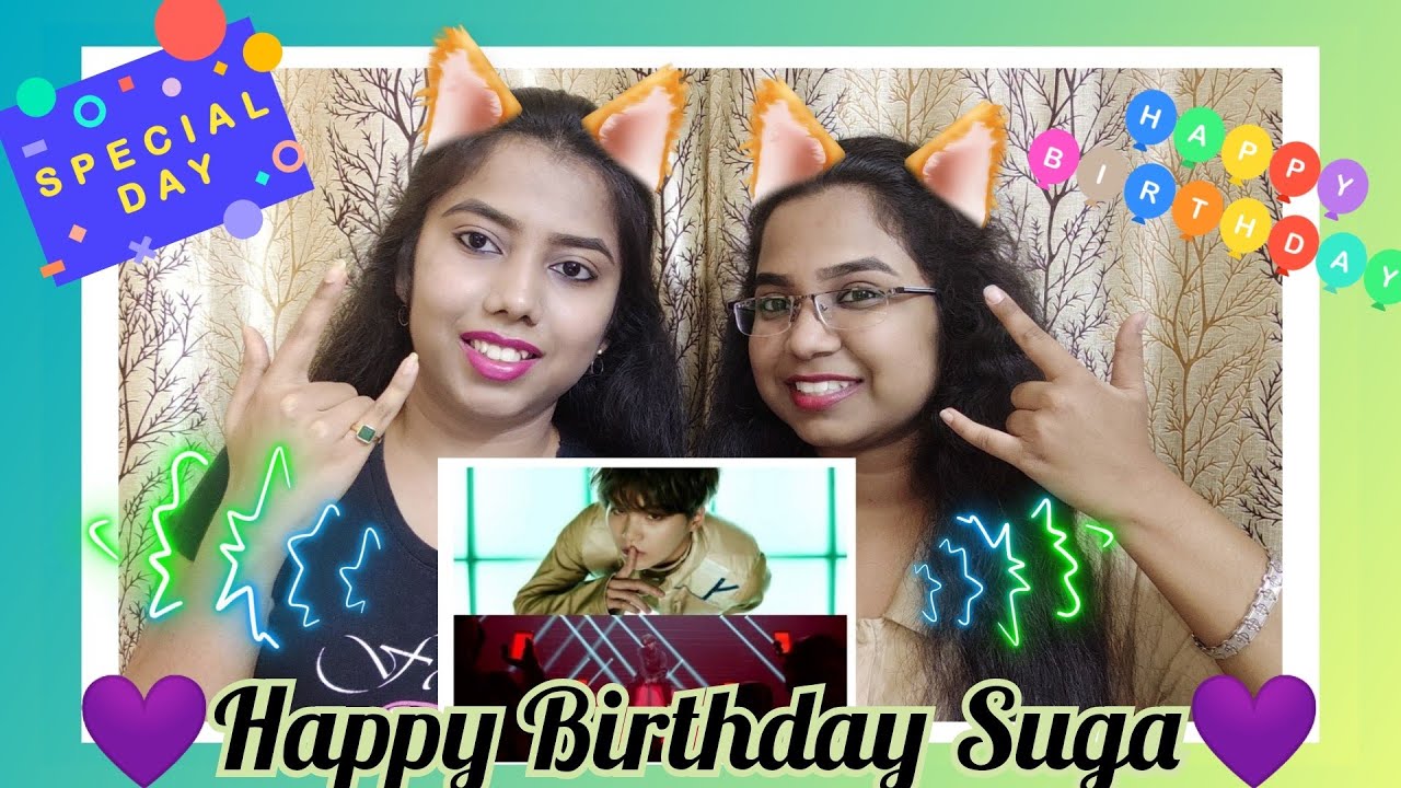 INDIAN SISTERS REACTS TO BTS | SUGA BIRTHDAY SPECIAL | INTERLUDE: SHADOW | DArmi Sisters Reaction