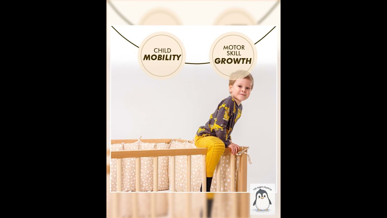Full Montessori Floor Bed Frame for Toddlers with Fence