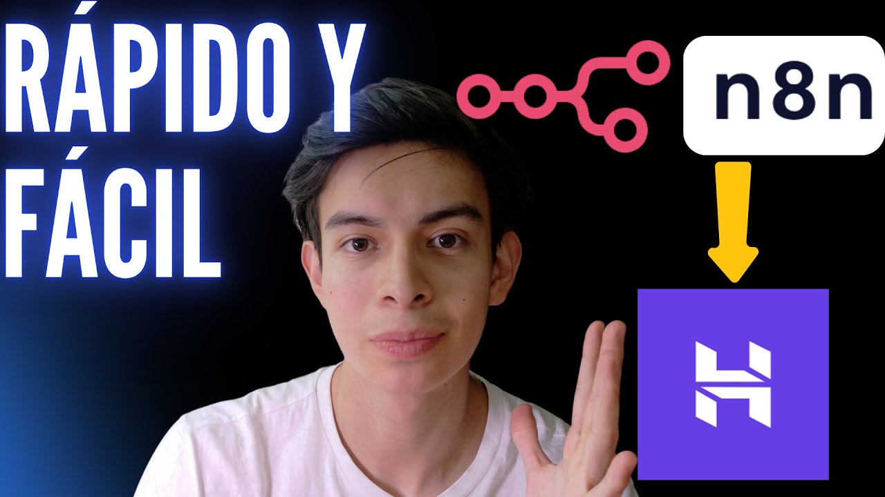 Instala n8n en tu propio SERVIDOR sin c&oacute;digo