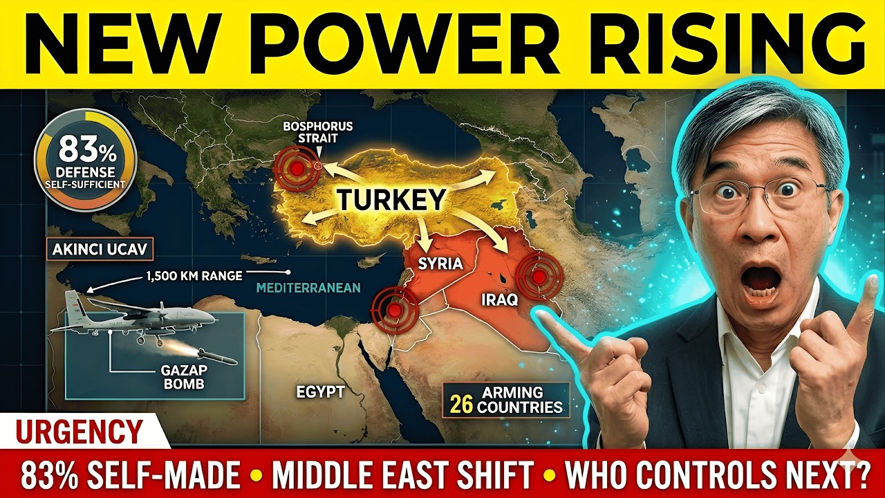 Why Turkey's Gazap Bomb is REWRITING the Middle East Power Map - Prof. Jiang Xueqin