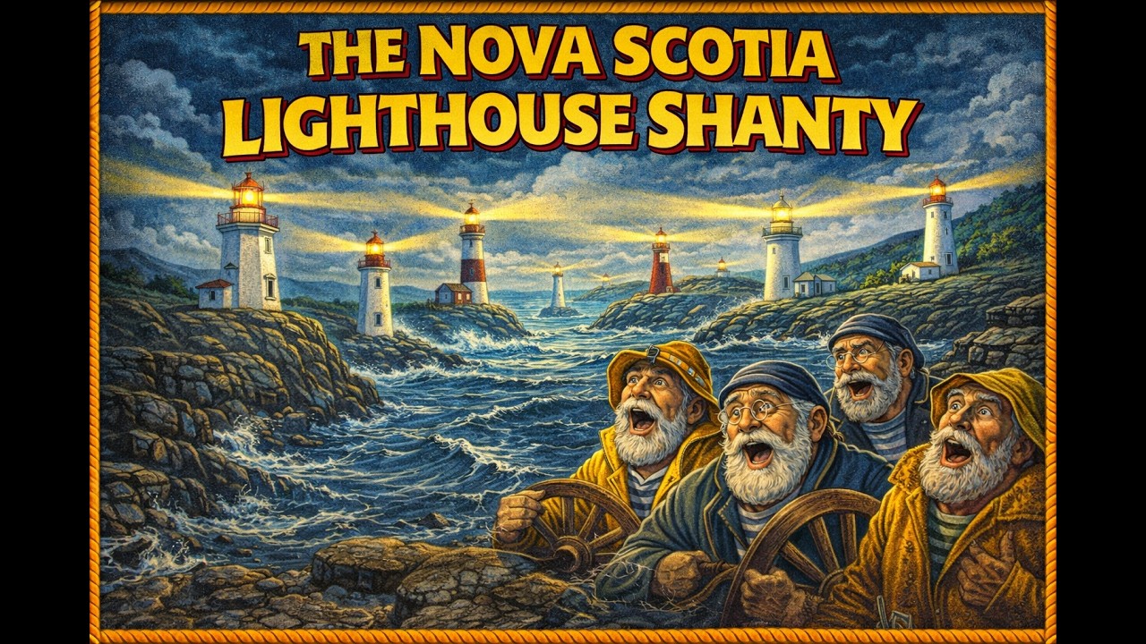 The Nova Scotia Lighthouse Shanty | Nova Scotia Shanty Company | (turn on captions)
