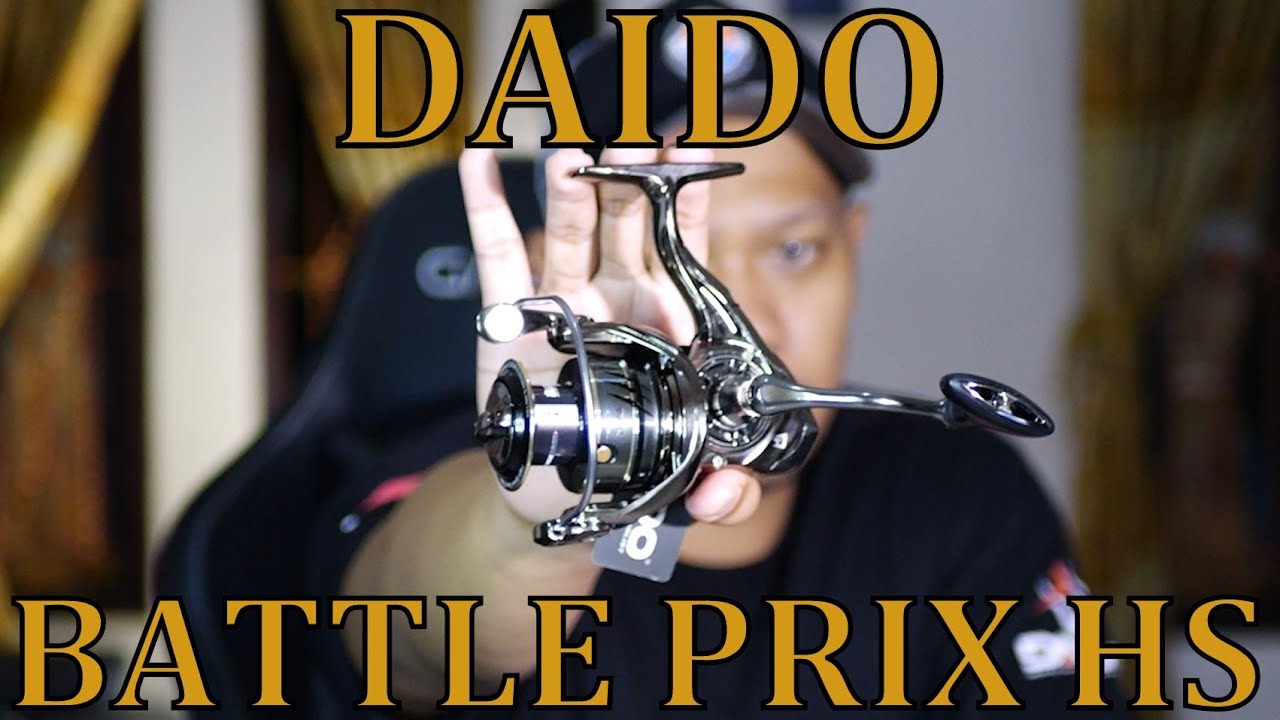 REEL PALING RECOMENDED DIHARGA 200 RIBUAN SERVIS CENTER & SPARE PART TERJAMIN | DAIDO BATTLE PRIX HS