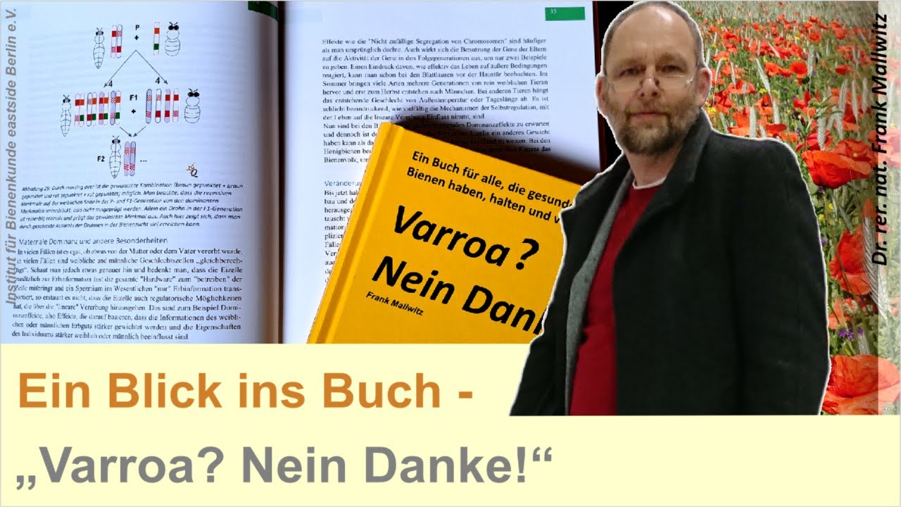 „Varroa? Nein Danke!“ der Blick in das neue Bienen-Buch