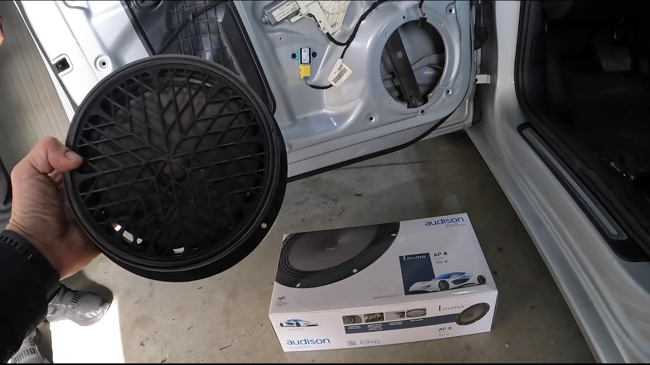 Installing New Audison Speakers Audi A4 (B8 8K) 2007-2016