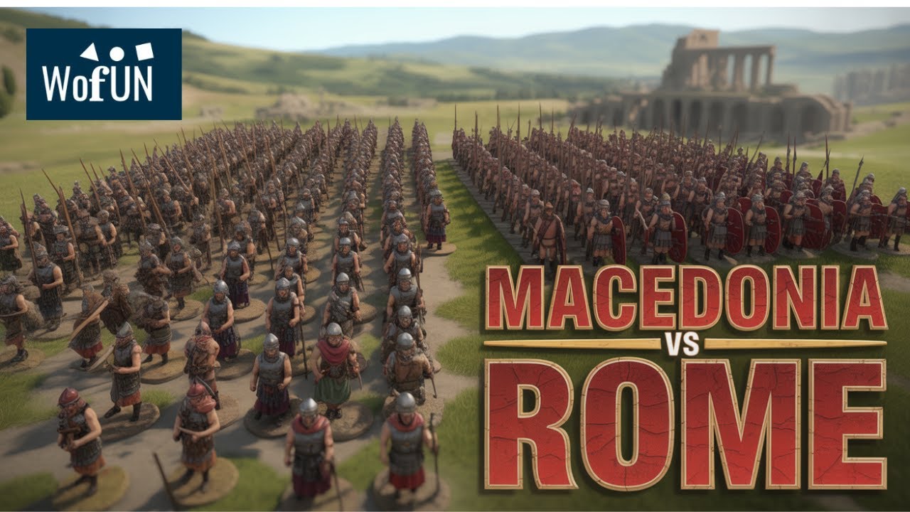 I'm Building MY Roman and Macedonian ARMIES with Wofun Miniatures