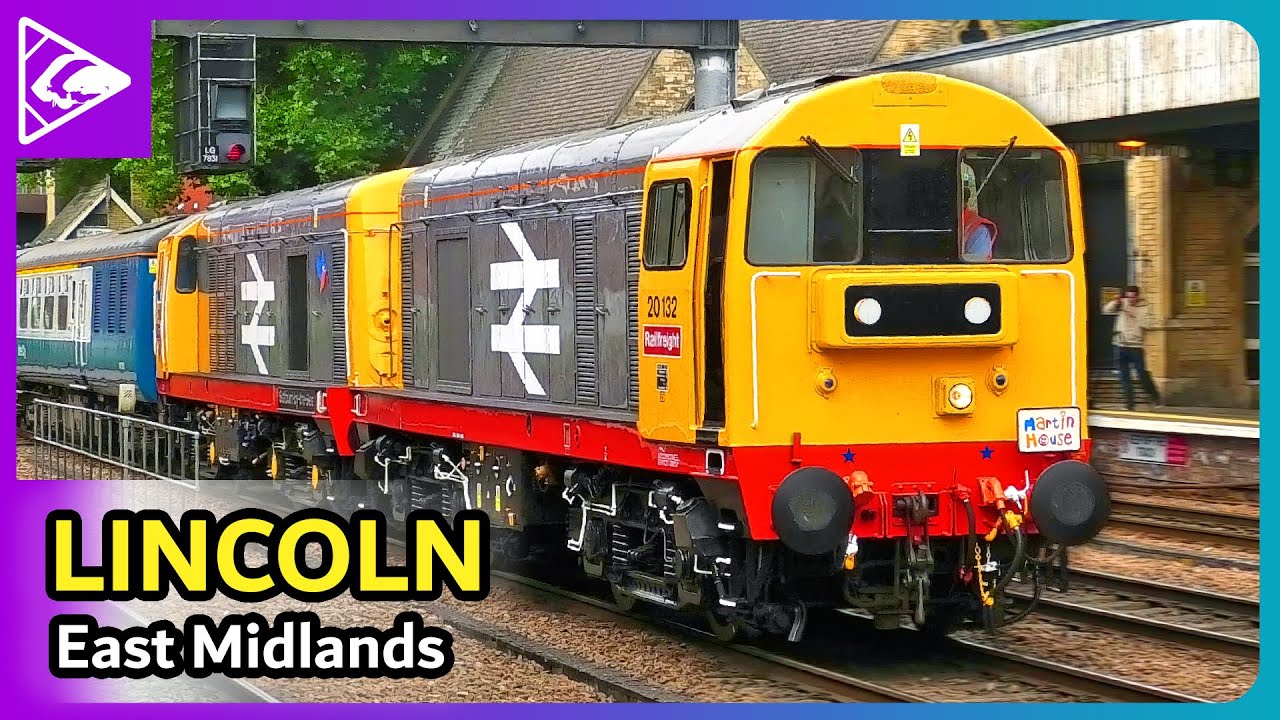 DOUBLE LOCOS! Trains at Lincoln Central 17/08/2024