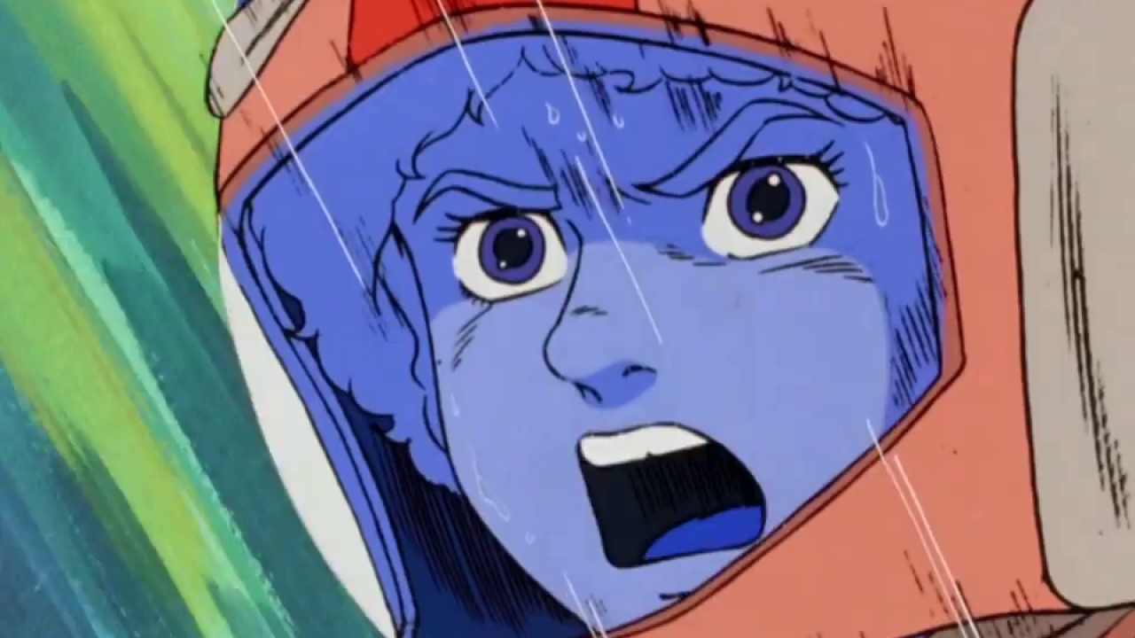 Gije's kamikaze attack - Ideon