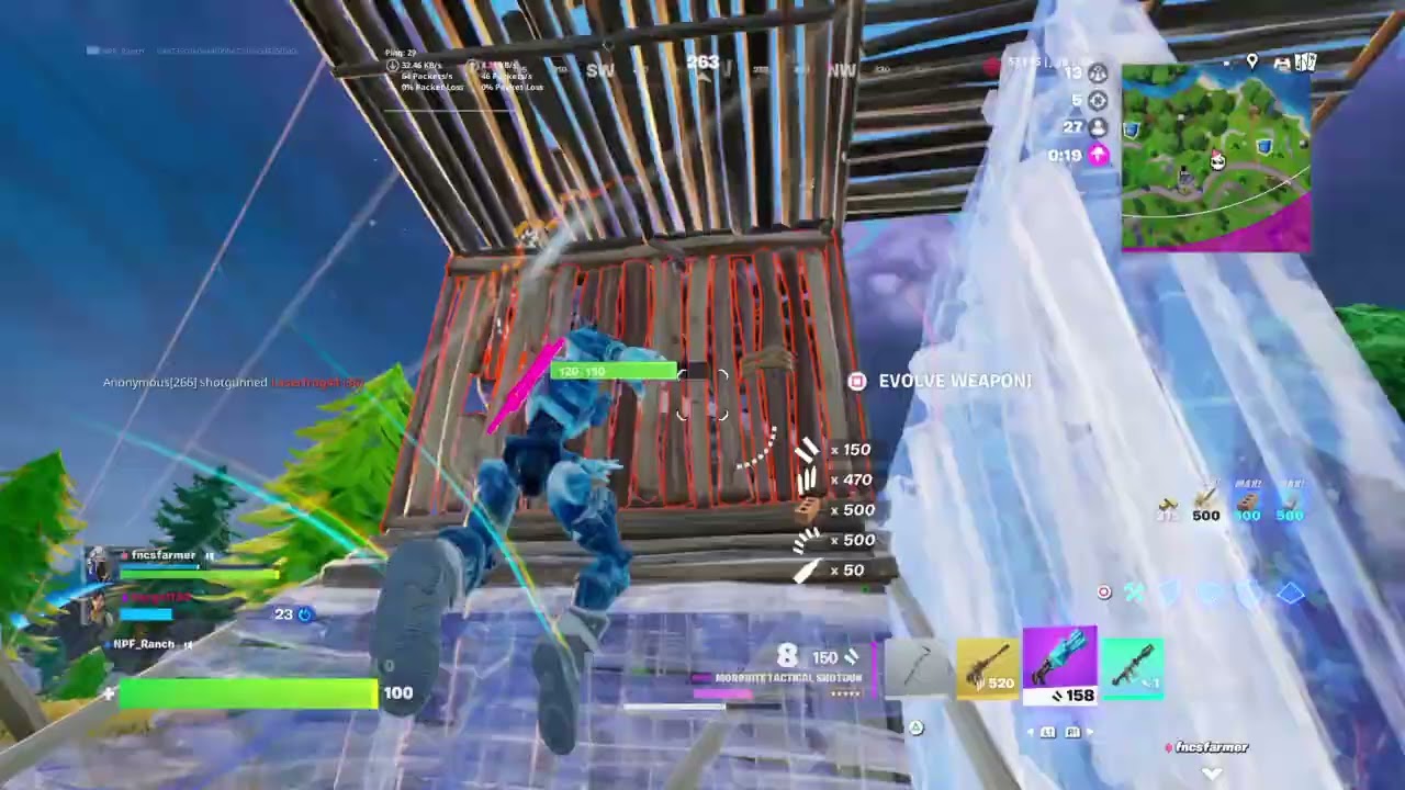 Win and solo clutch with mythics and exoctics