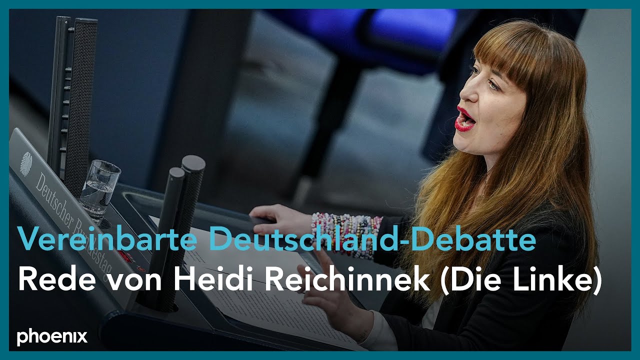 Rede von Heidi Reichinnek zur Situation in Deutschland am 11.02.25