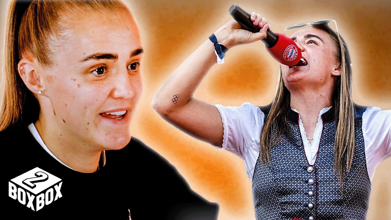 Georgia Stanway explains THE TRUTH behind Sweet Caroline karaoke | Box To Box