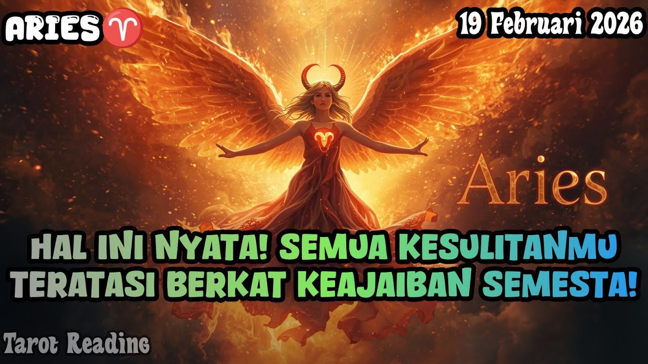 Aries♈ Hal Ini Nyata! Semua Kesulitanmu Teratasi Berkat Keajaiban Semesta Hari Ini - Mata Zodiak