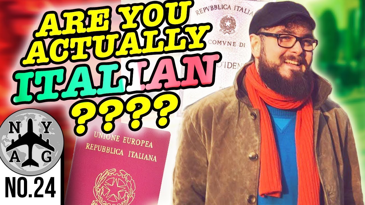 What does it mean to be Italian? Italian Pride (Culture & Citizenship / Jure Sanguinis)