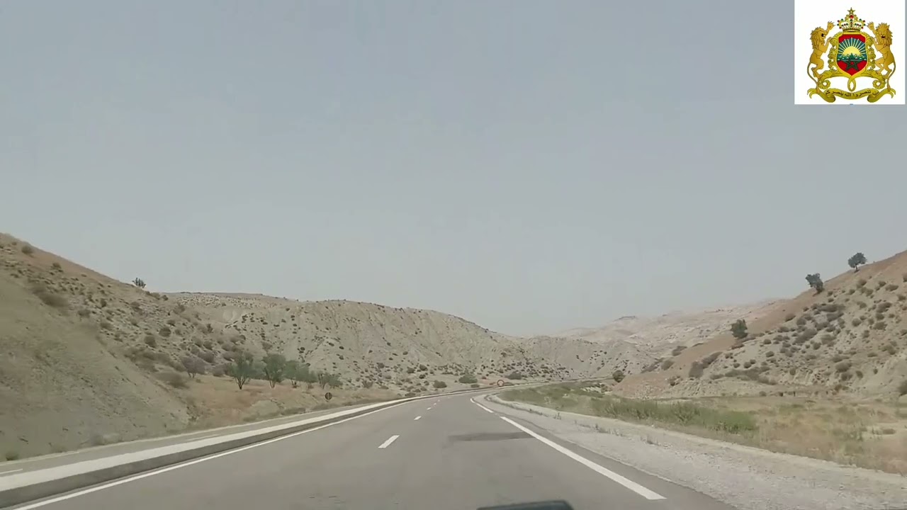الطريق بين تازة و أكنول