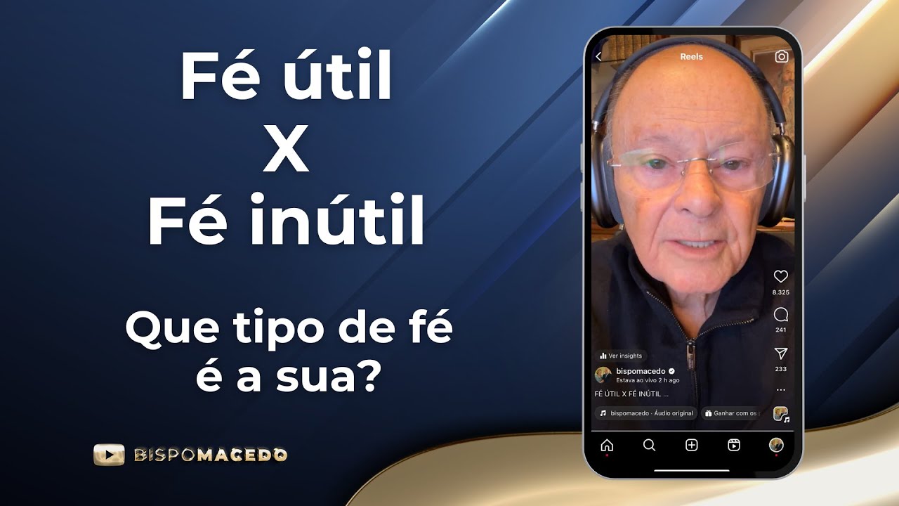 Fé útil X Fé inútil. Que tipo de fé é a sua? - Meditação Matinal 23/07/24