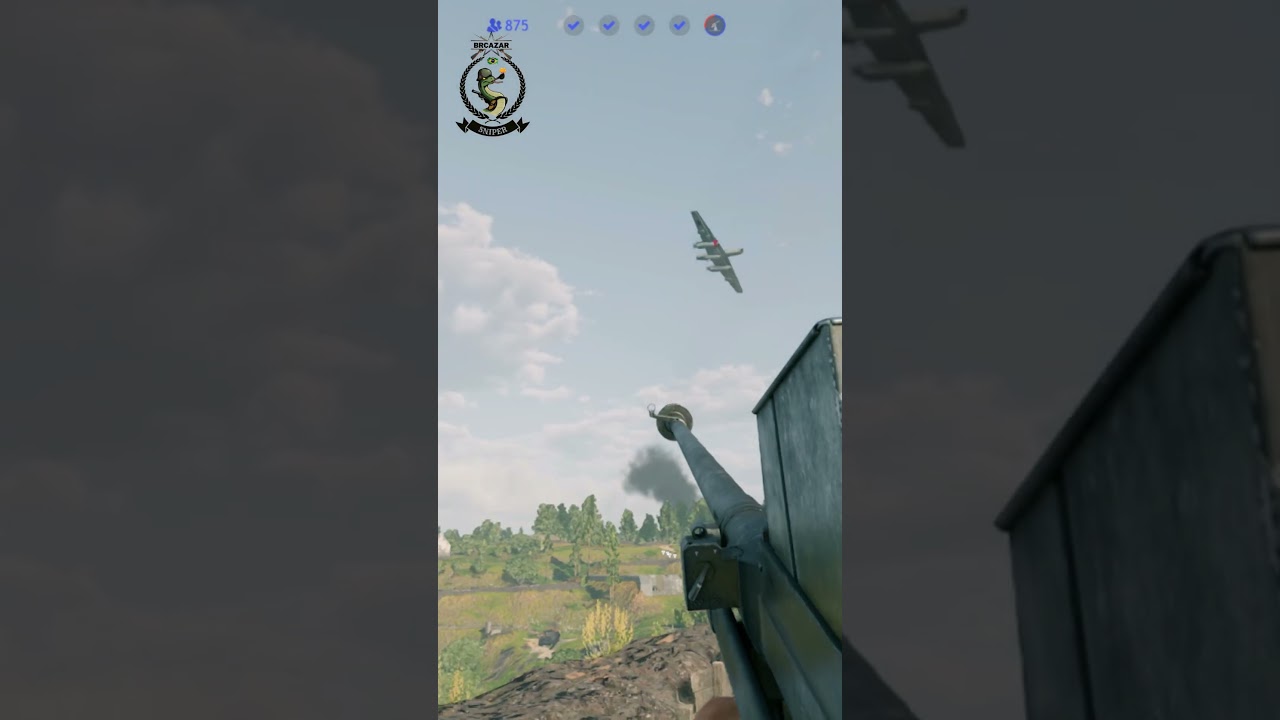 Enlisted - Invasion of Normandy - Hunting Enemy Planes With AT Boys Rifle