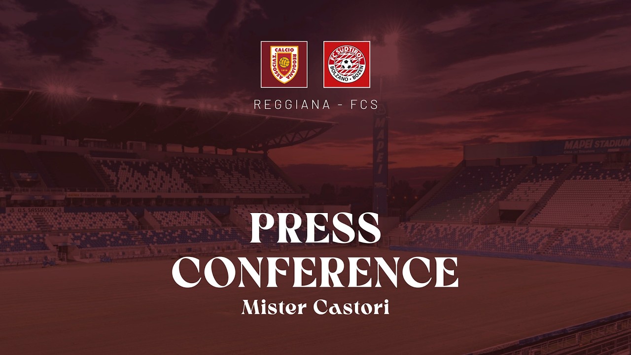 Reggiana vs. FC Südtirol 0-4: Fabrizio Castori