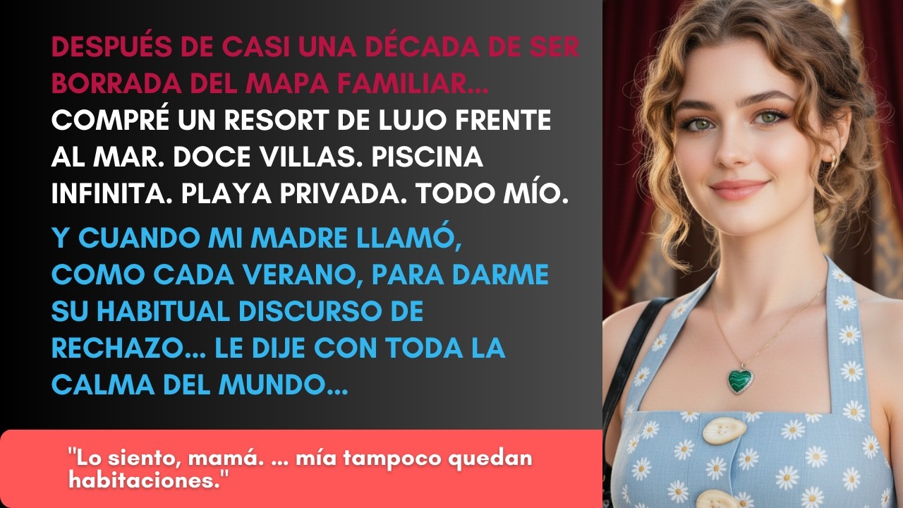 Mi Madre Me EXCLUYÓ 9 Años. Cuando Descubrió Mi RESORT DE LUJO, Apareció Con MALETAS