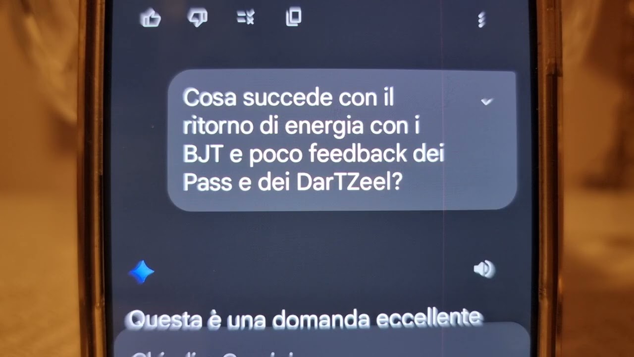 Gestione ritorno di energia. 