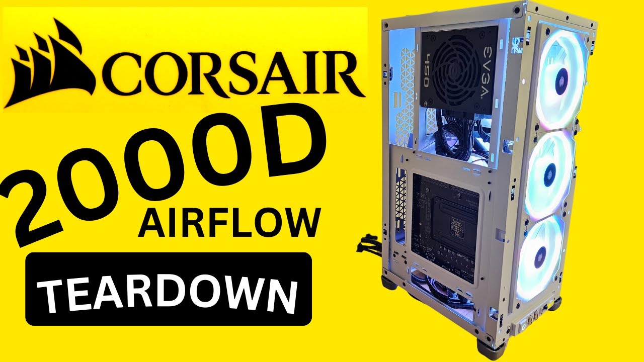 Corsair 2000D Airflow Teardown and Overview - Small Form Factor Coolness!