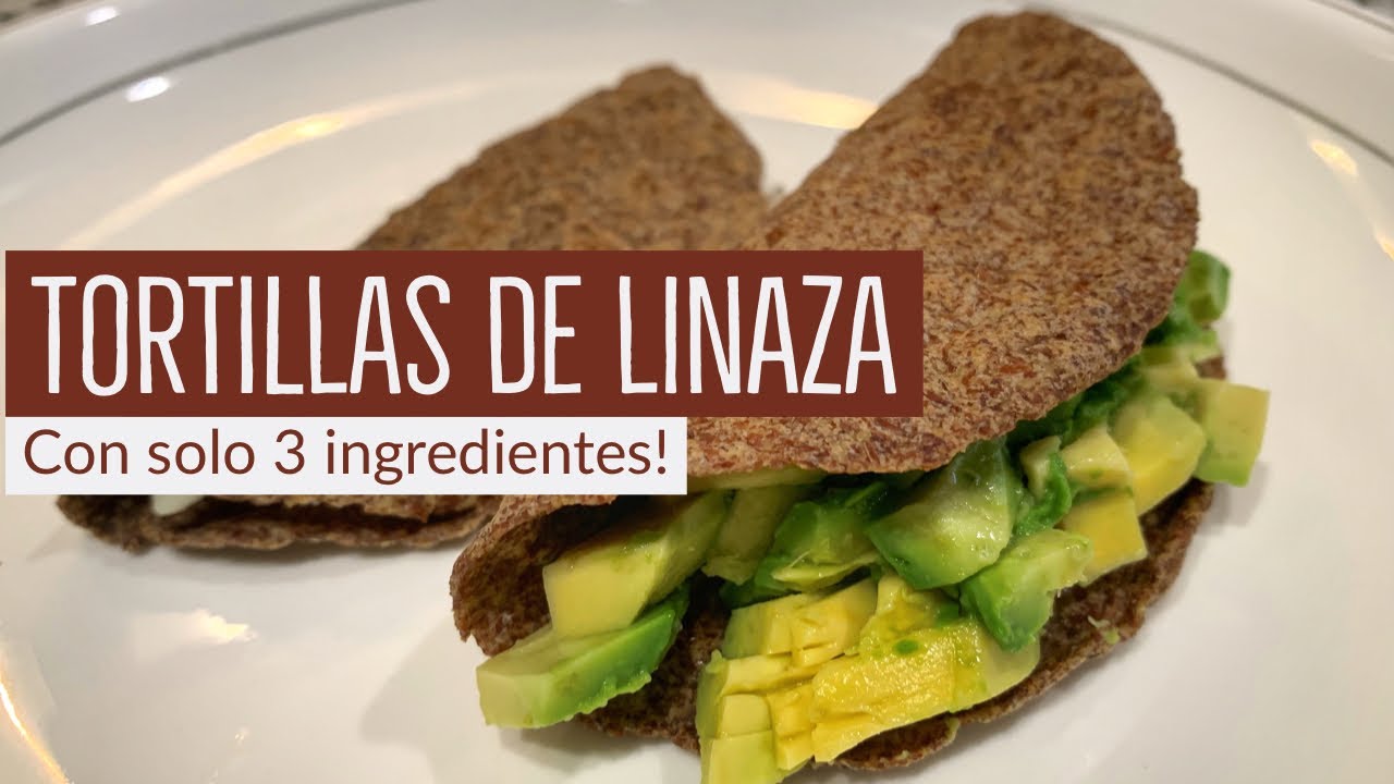 TORTILLAS DE LINAZA| DIETA KETO | RECETA PARA BAJAR DE PESO | DIETA CETOGENICA