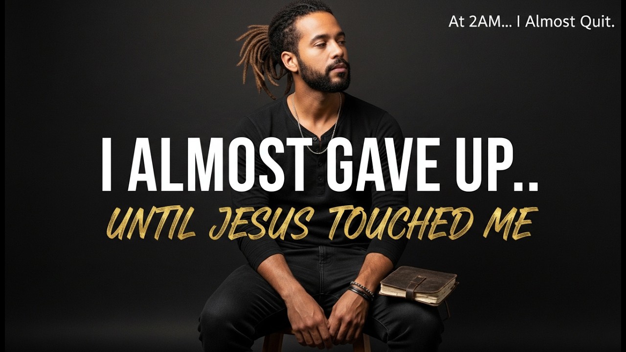 I Almost Gave Up… Until Jesus Touched Me | Cinematic Gospel R&B Worship