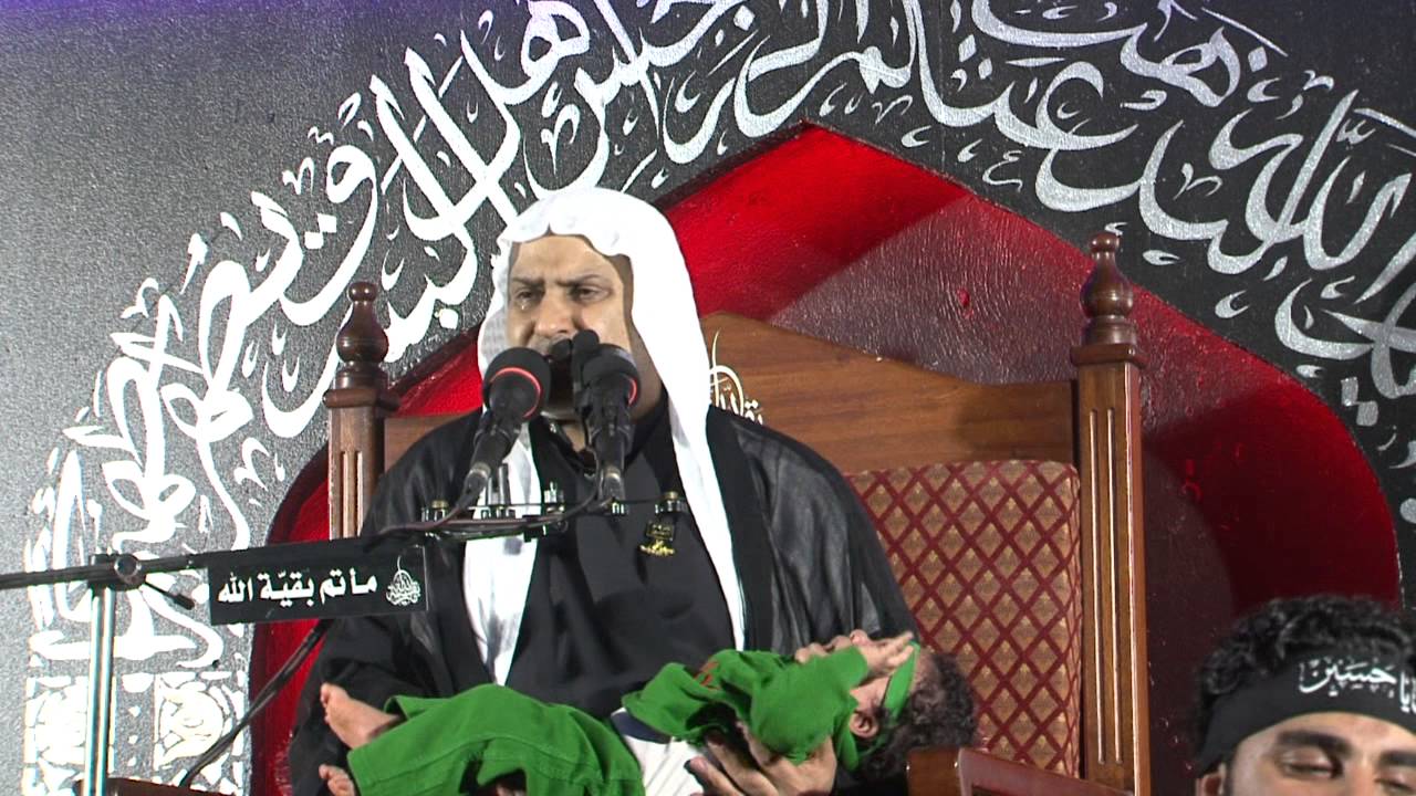ملا سعيد المعاتيق ليلة 10 محرم 1435 مأتم بقية الله