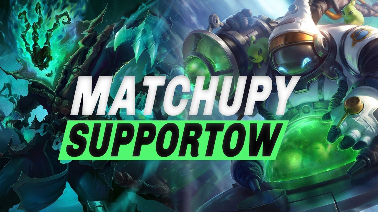 MATCHUPY NA BOCIE - Co kontruje jakiego supporta? Teraz już będziesz wiedział. 😎 | JACTROLL UCZY