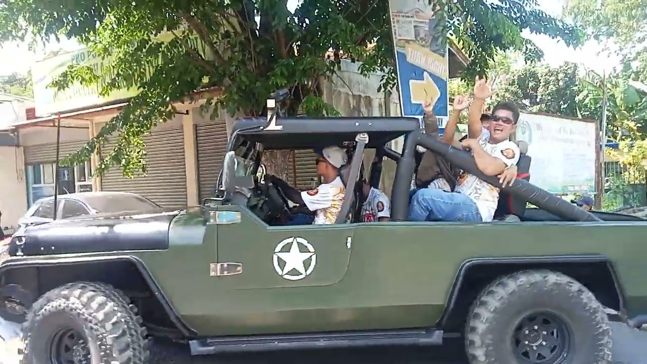 52nd Founding anniversary ALPHA KAPPA RHO Motorcade Mangaldan Mapandan ManaoagSan JacintoPANGASINAN 