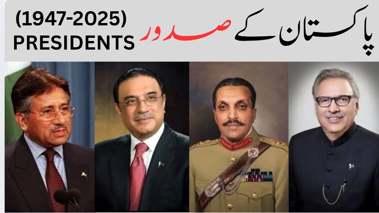 Timeline of Presidents of Pakistan | From 1947 to 2025 | Pakistan History