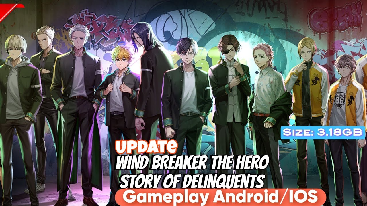 Update WIND BREAKER The Hero Story of delinquents Gameplay Android/IOS