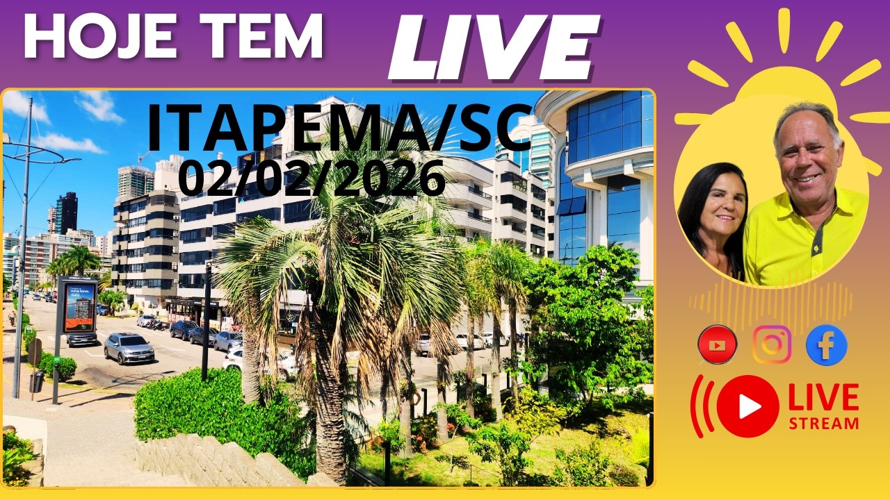 ITAPEMA /SC  RESPIRANDO FUNDO PARA INICIAR A SEMANA  = 02/02/2026   9:30 HR