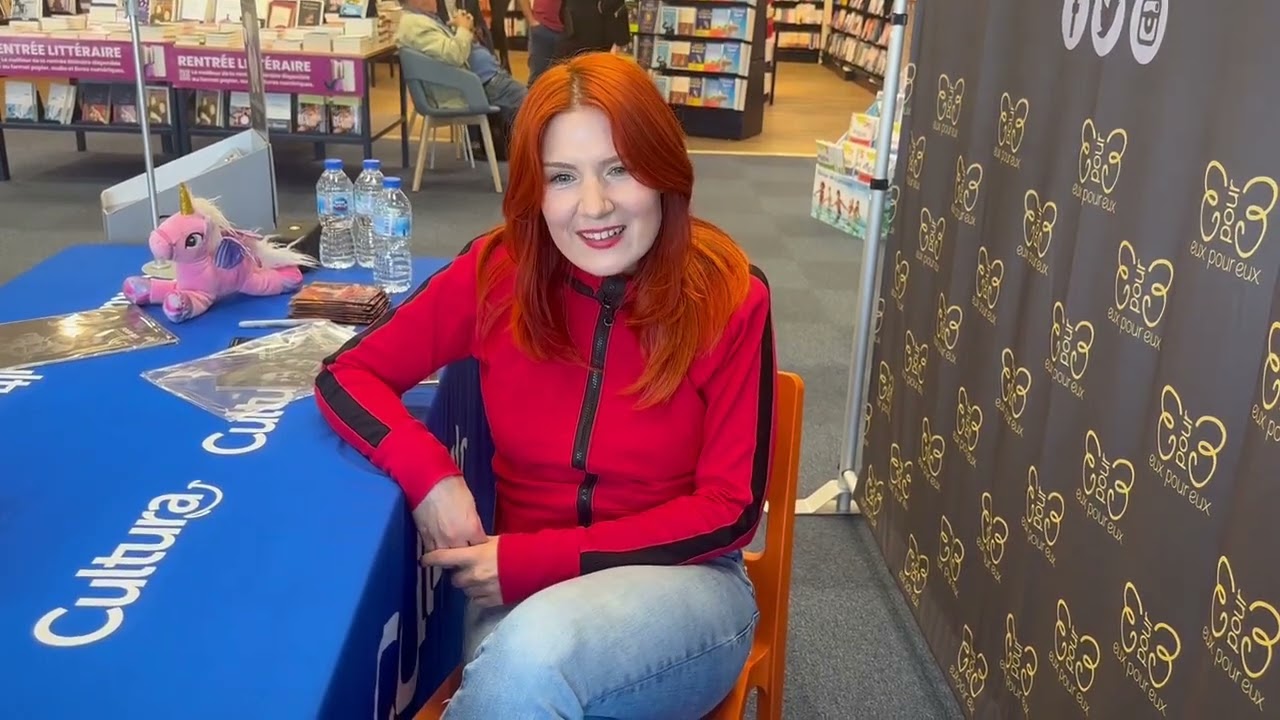 Interview de Adeline Toniutti au magasin Cultura de Thionville 2023