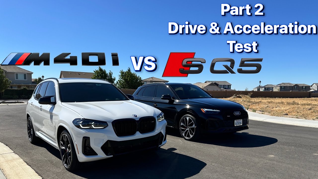 BMW X3 M40i or Audi SQ5 Which SUV is MORE FUN?