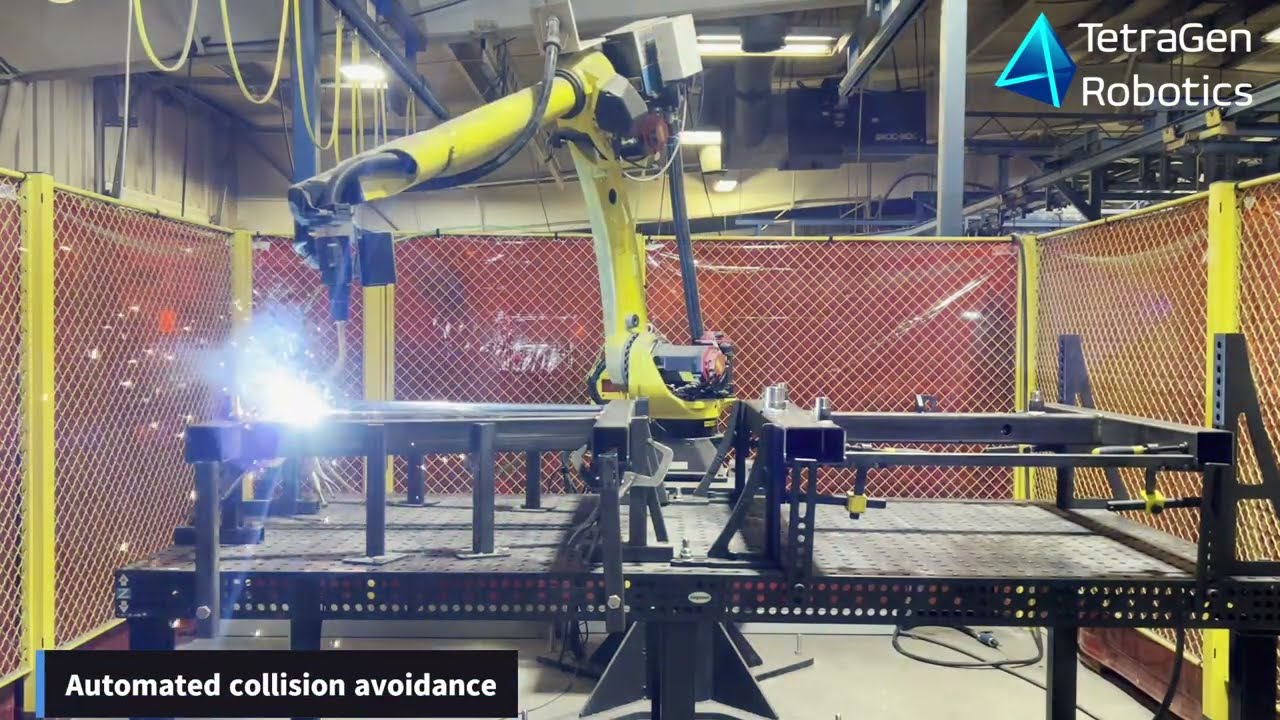 AI-powered robotic welding - TetraGen Robotics