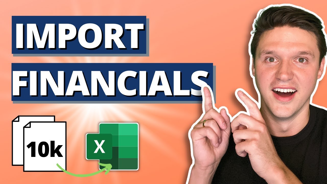 Как импортировать финансовые данные компании в Excel