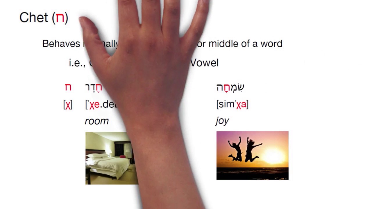 Hebrew Pronunciation, Video 4: Spelling Rules
