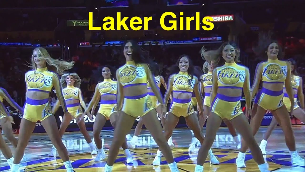 Laker Girls (Los Angeles Lakers Dancers) - NBA Dancers - 10/3/2022 1st QTR dance performance