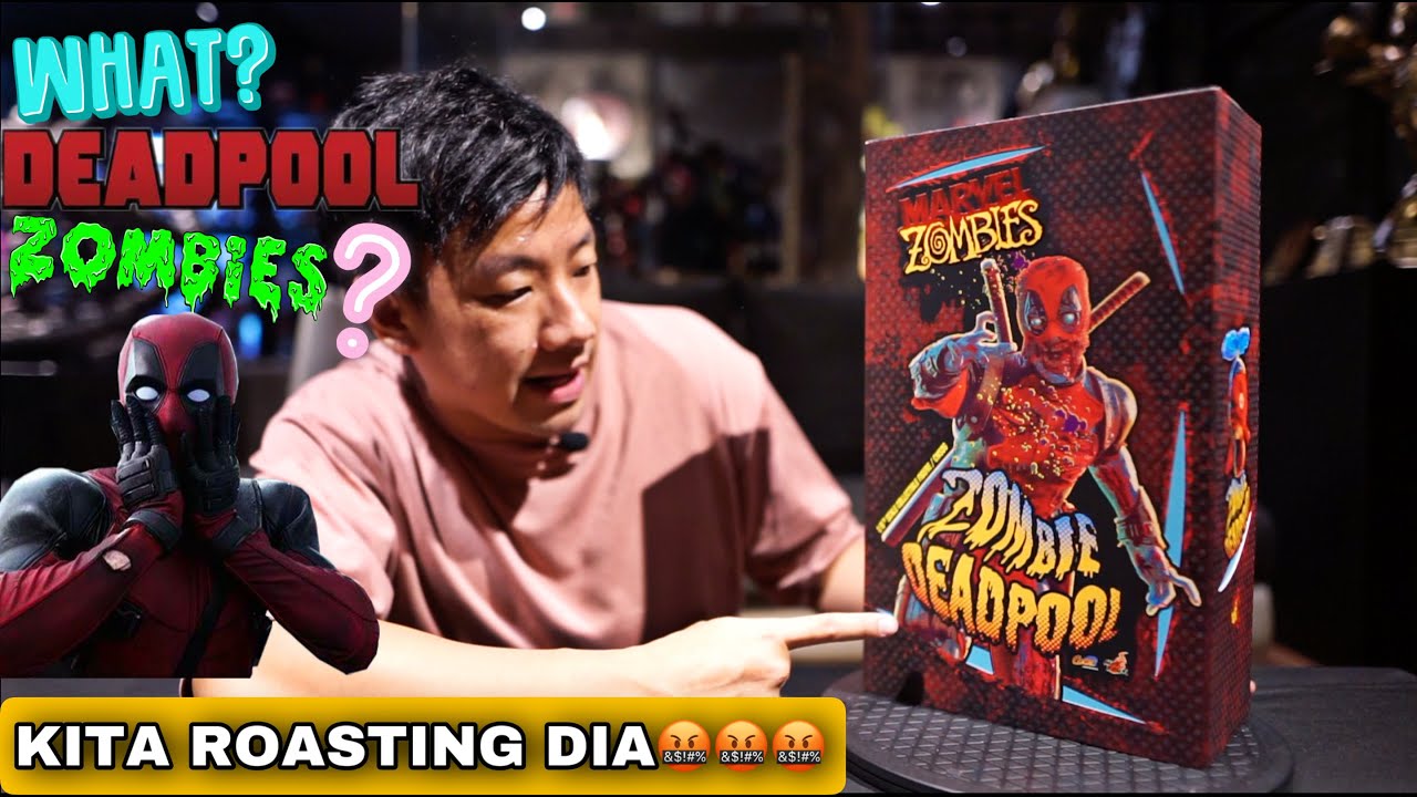 WHAT MEMANG ADA??? UNBOXING HOT TOYS DEADPOOL ZOMBIE!!
